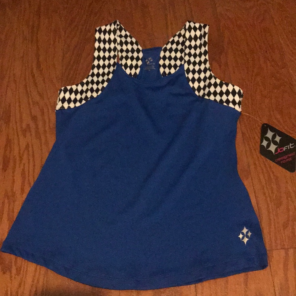 Jofit Lagoon Tank - Cobalt Size Medium & Large